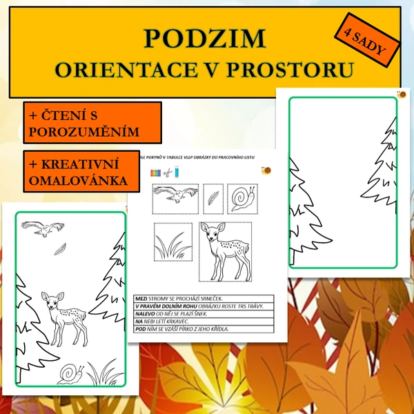 PODZIM - ORIENTACE V PROSTORU 3V1