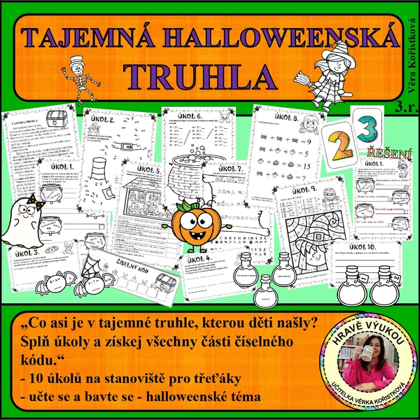 TAJEMNÁ HALLOWEENSKÁ TRUHLA – STANOVIŠTĚ