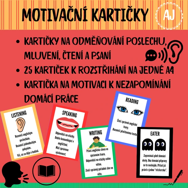 Motivační kartičky
