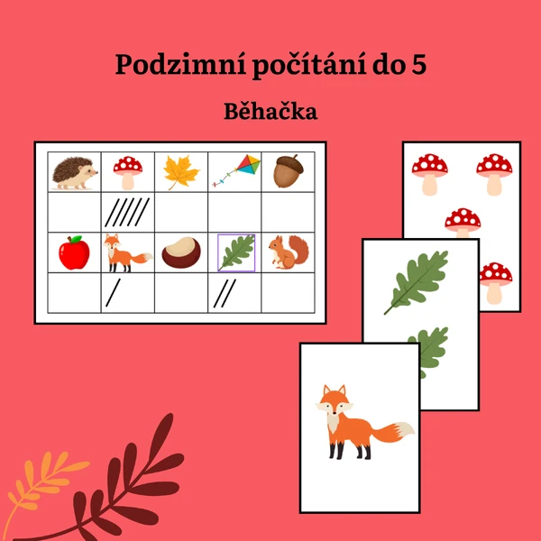 Podzimní počítání do 5