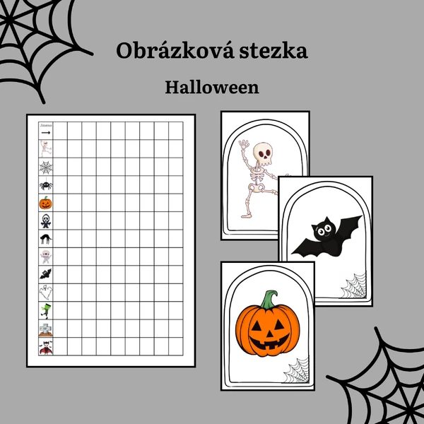 Obrázková stezka - Halloween