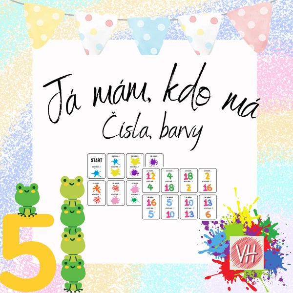 Já mám, kdo má?- Barvy, čísla