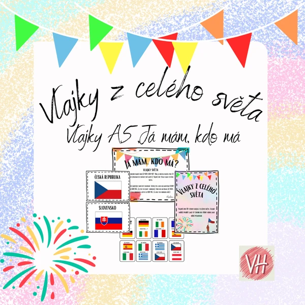 Vlajky z celého světa- Vlajky A5, Já mám, kdo má?