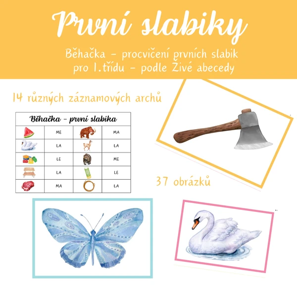 Běhačka - první slabiky