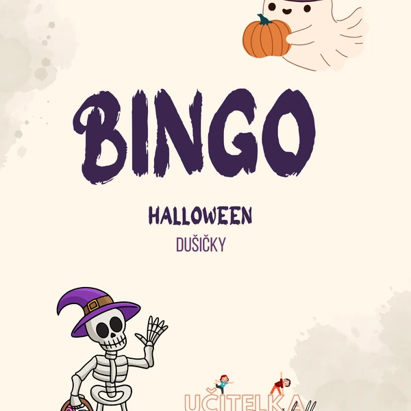 Bingo - Halloween/Dušičky
