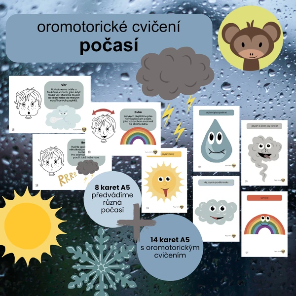Počasí - oromotorika 