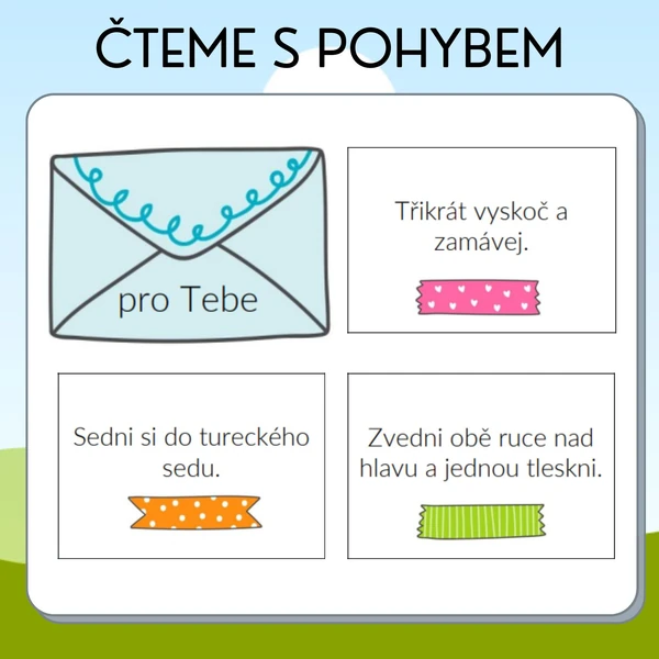 Čteme s pohybem