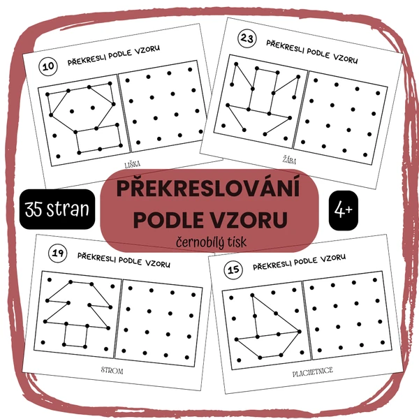Překreslování podle vzoru