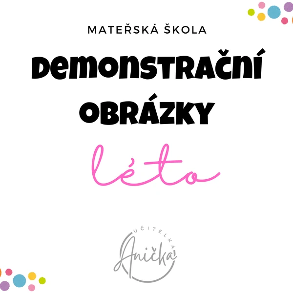 LÉTO demonstrační obrázky