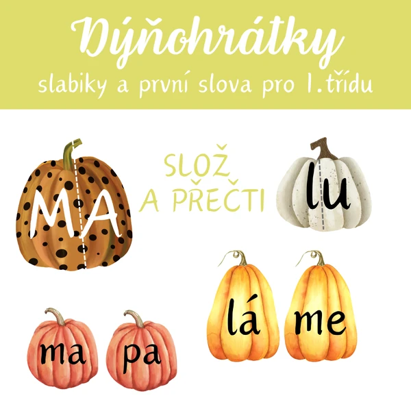 Skládání slabik a slov