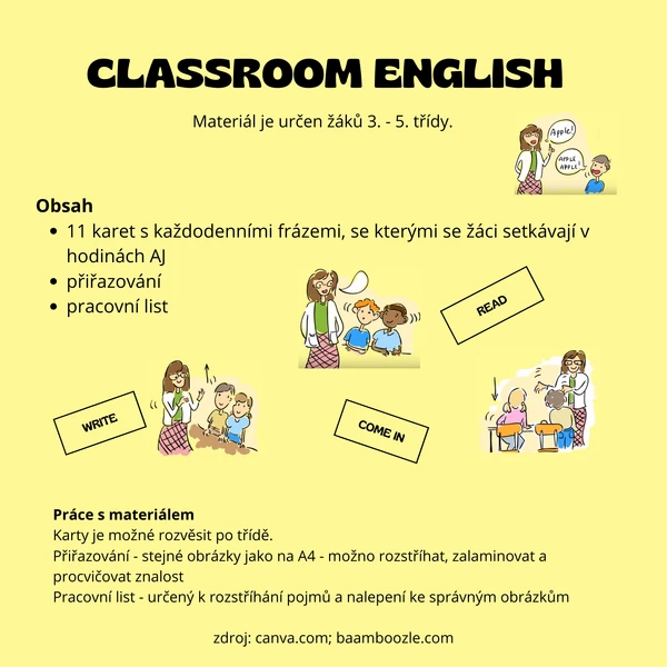 Classroom English