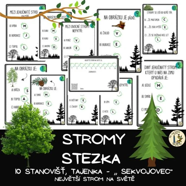 STROMY – STEZKA s tajenkou