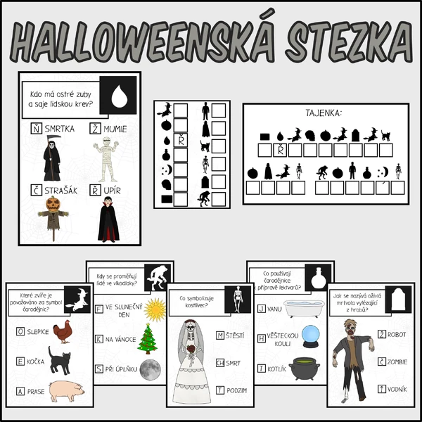 Halloweenská stezka