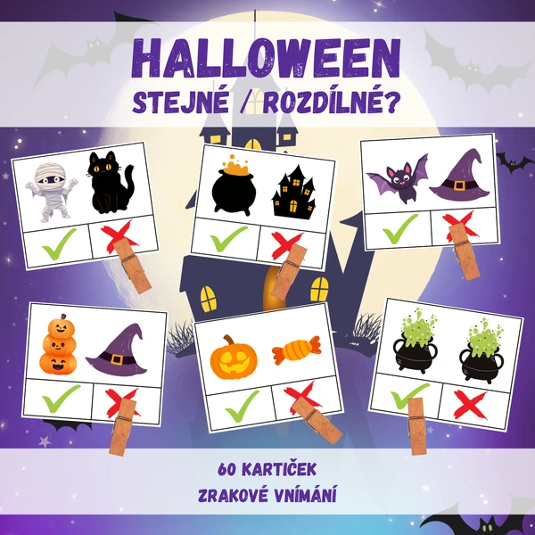 HALLOWEEN - stejné / rozdílné?