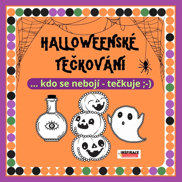 Puntíkaté HALLOWEENSKÉ tečkování 🎃