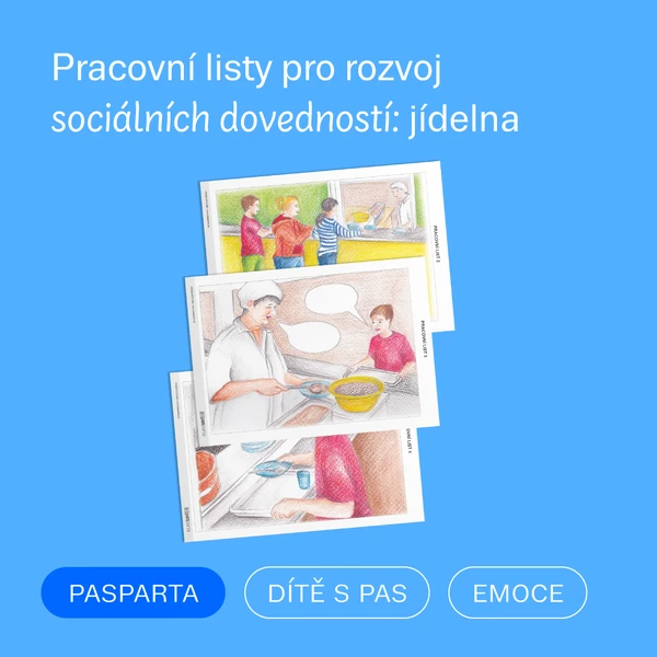 Chování v jídelně – sociální příběh