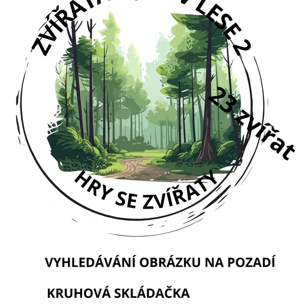 Zvířata žijící v lese 2
