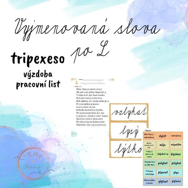 Tripexeso - vyjmenovaná slova po L