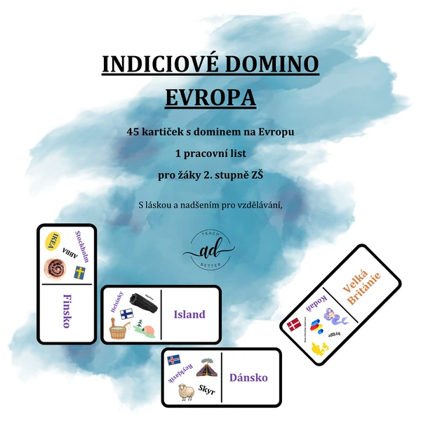 Indiciové domino - Evropa