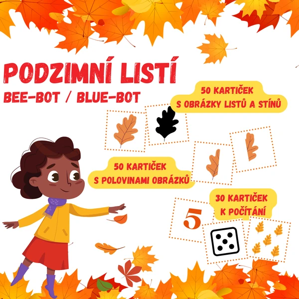 PODZIMNÍ LISTÍ - Bee-Bot / Blue-Bot