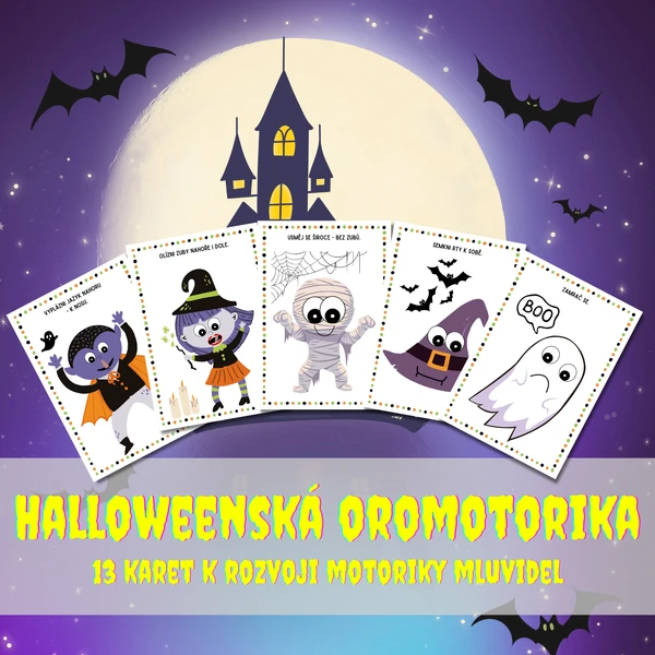Halloweenská oromotorika