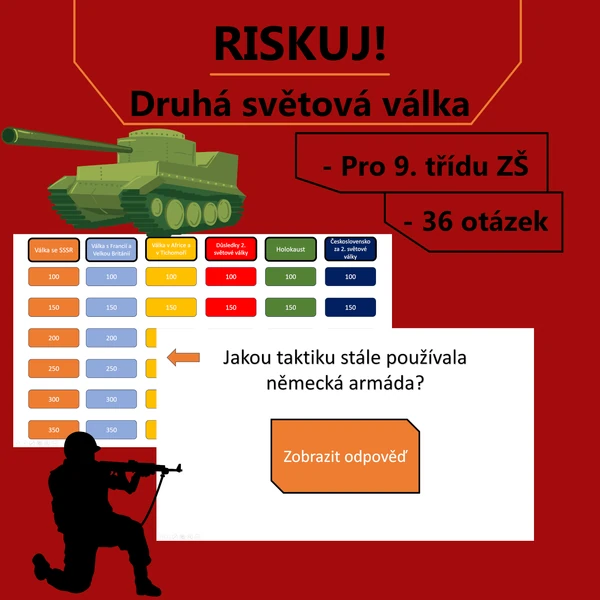 Riskuj! - druhá světová válka