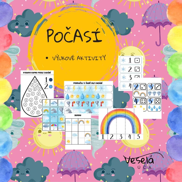 POČASÍ- výukové aktivity