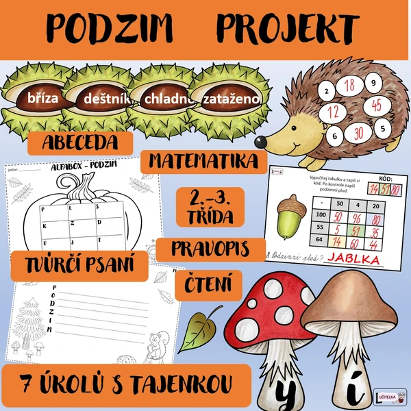 Podzim - projekt 2. - 3. třída
