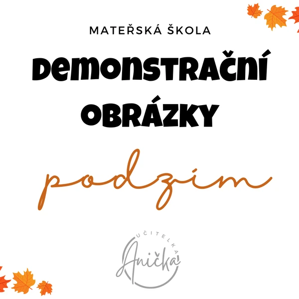 PODZIM demonstrační obrázky