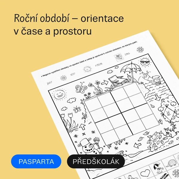 Roční období – orientace v čase a prostoru