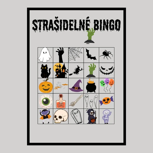 Strašidelné bingo