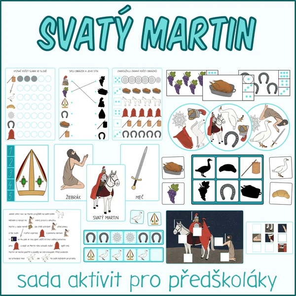 Svatý Martin - Aktivity pro předškoláky