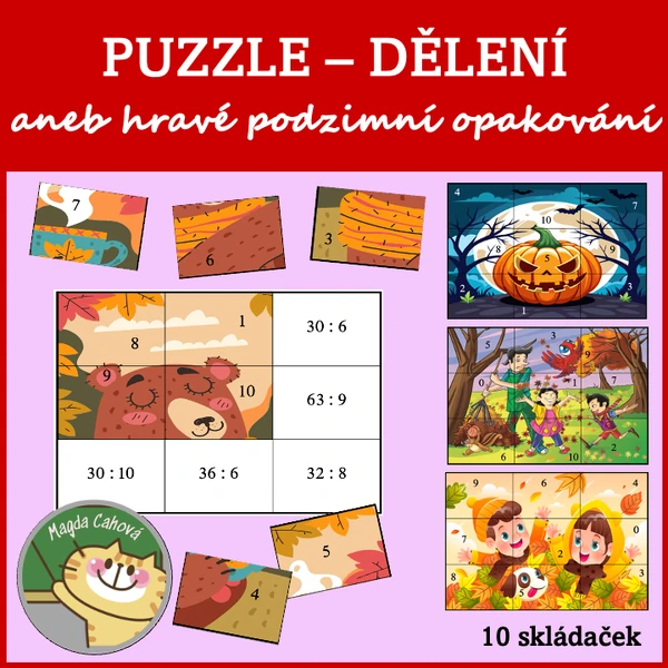 Puzzle - dělení