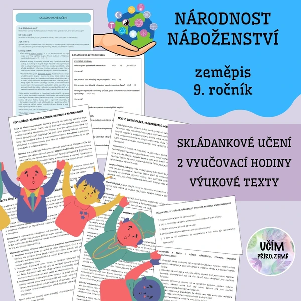 Národnost, náboženství - výukové texty