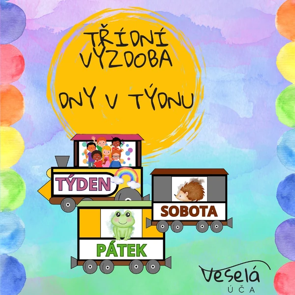 VÝZDOBA TŘÍDY- DNY V TÝDNU