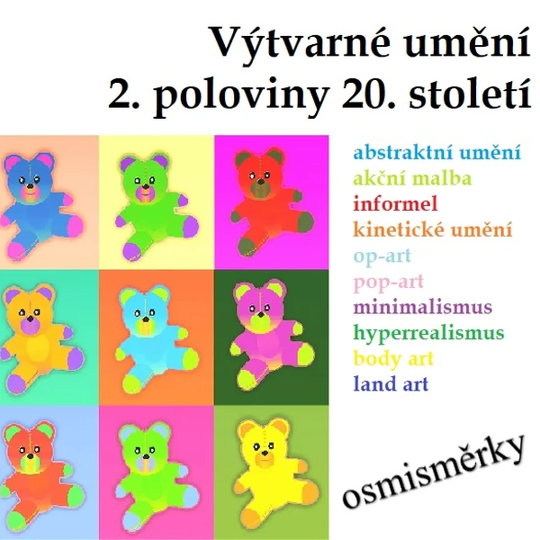 Výtvarné umění 2. poloviny 20. století