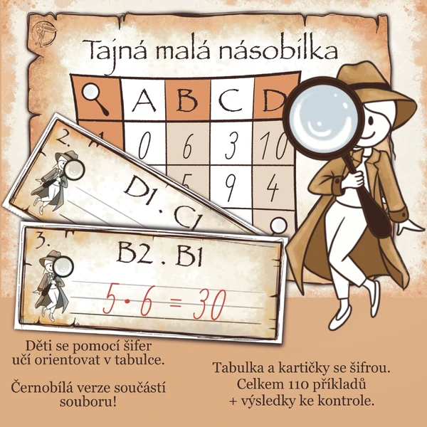 Tajná malá násobilka S Rozárkou