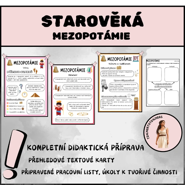 MEZOPOTÁMIE - kompletní příprava