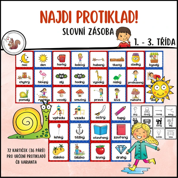 Najdi protiklad!