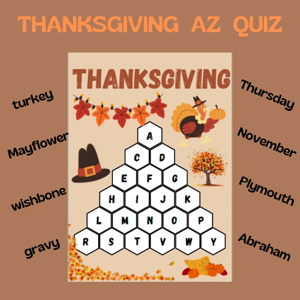 AZ Quiz - Thanksgiving