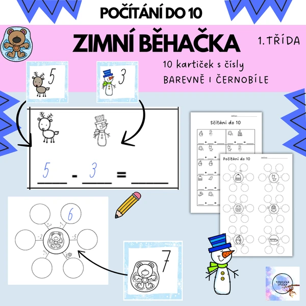 Zimní běhačka - 1. třída