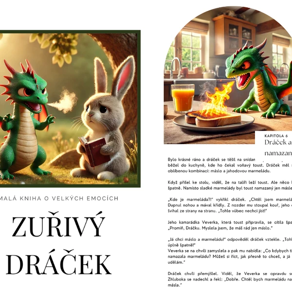 Zuřivý dráček- emoce vztek