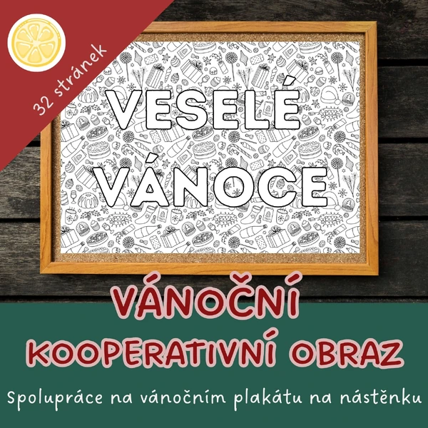 Vánoční kooperativní obraz