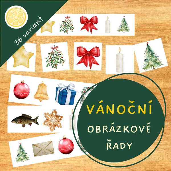 Vánoční obrázkové řady