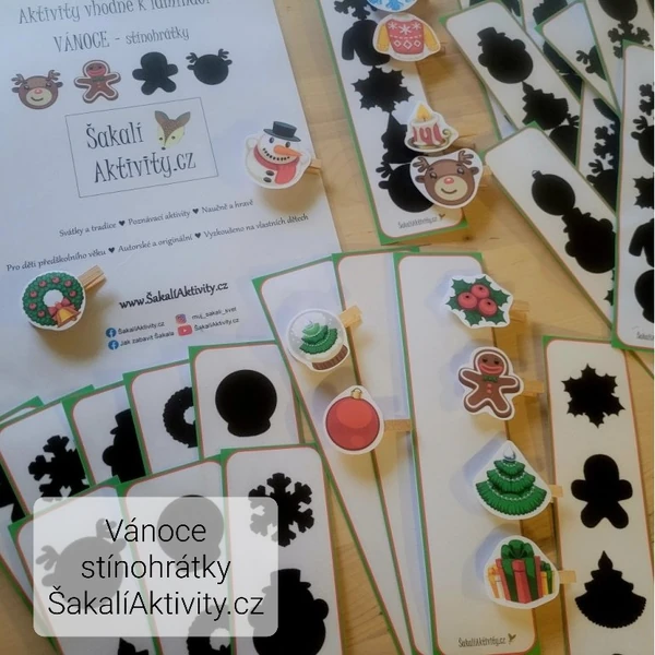  VÁNOCE - stínohrátky 