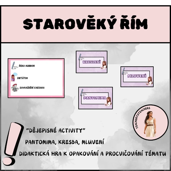 STAROVĚKÝ ŘÍM - dějepisné activity