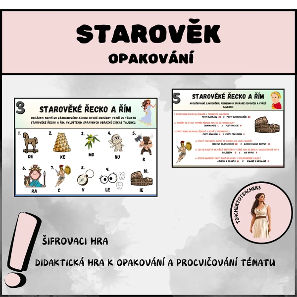 STAROVĚK: OPAKOVÁNÍ