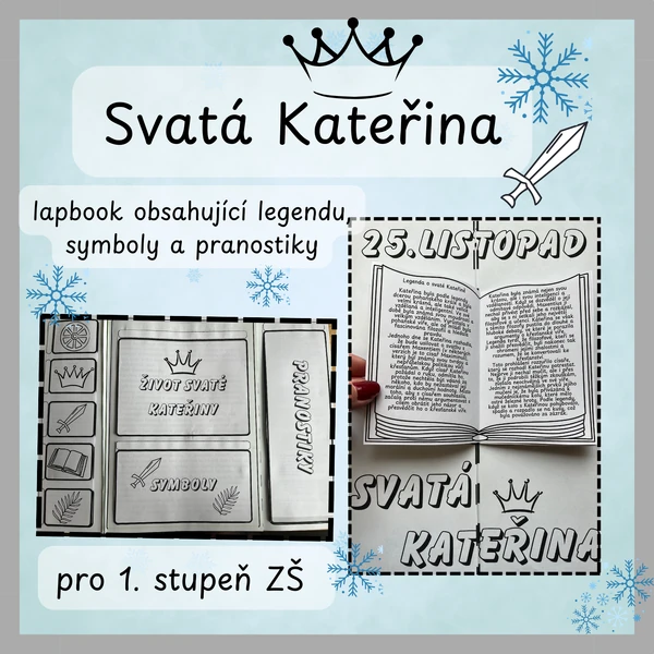 Lapbook - Svatá Kateřina