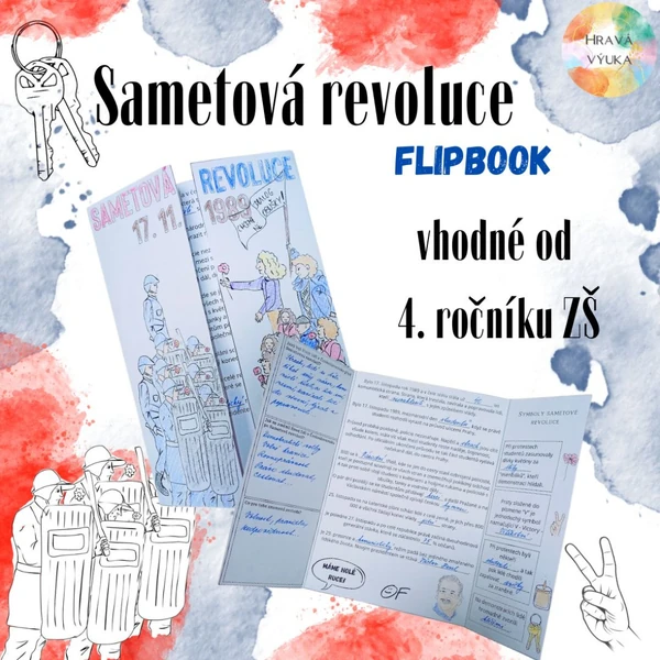 FLIPBOOK: 17. listopadu - Sametová revoluce