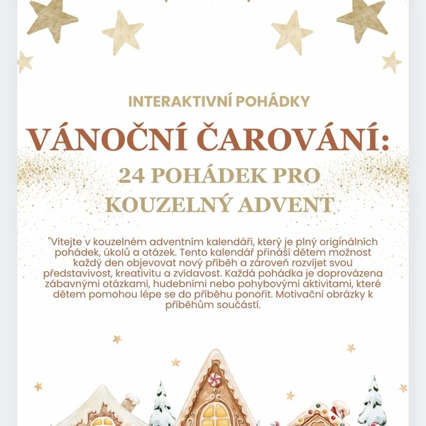 Vánoce - pohádky (adventní kalendář)